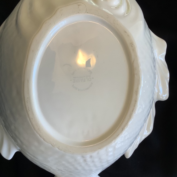 Fish Soup Tureen W/ Ladle Portugal - Picture 5 of 11